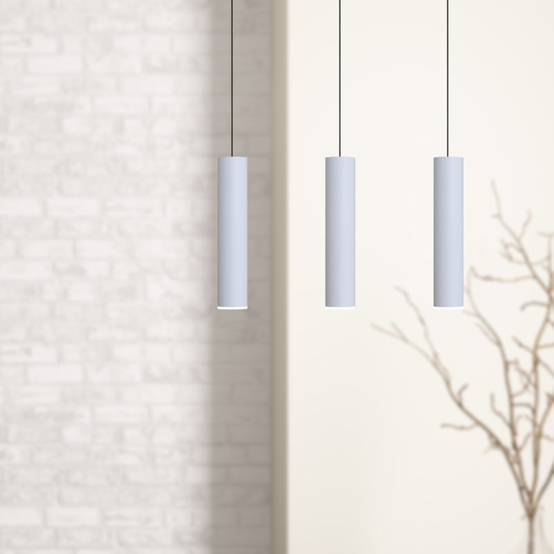 Orren Ellis Nevcivan 3 Light Kitchen Island Cylinder Pendant